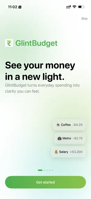 GlintBudget screenshot 1