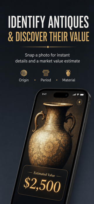Antique Identifier + Appraiser Screenshot 1 of 5