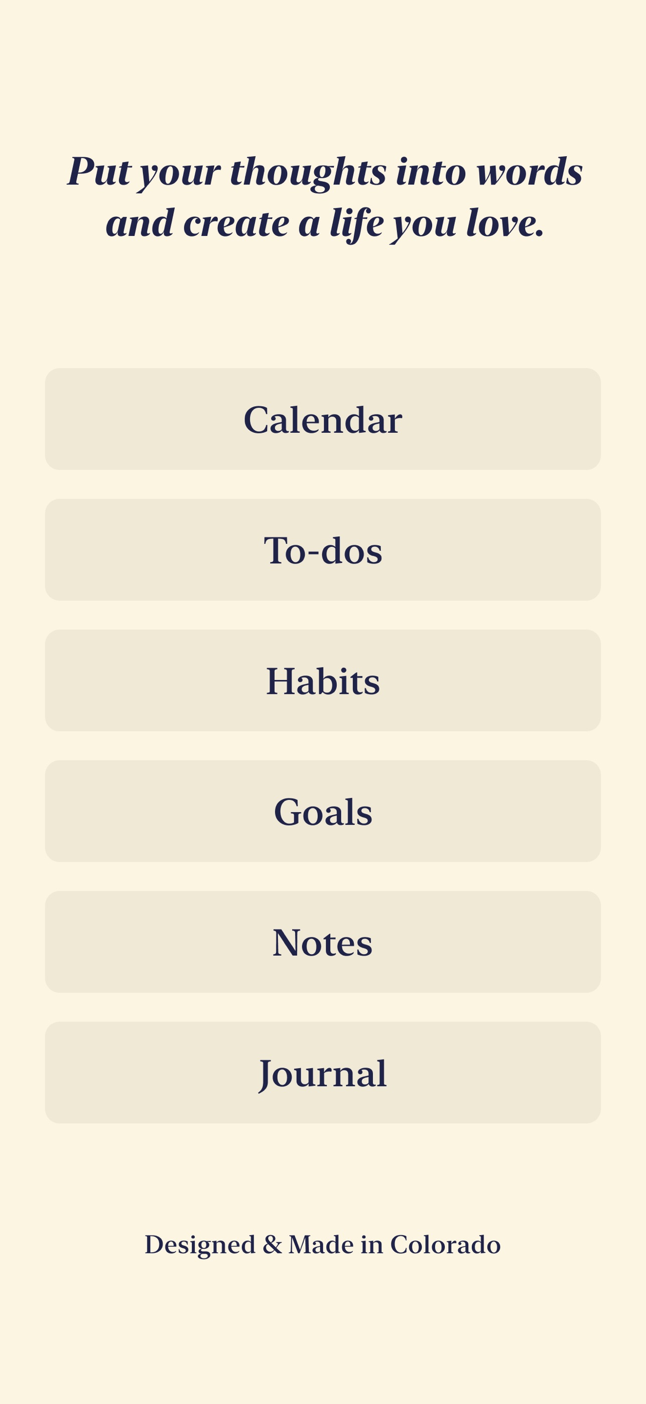 Screenshot 1 of LYS: Planner & Journal