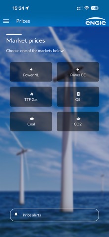 ENGIE Market Prices app screenshot