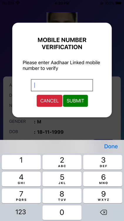 Aadhaar QR Scanner