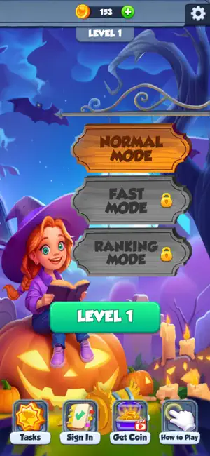 Curious Farm: Halloween Tiles screenshot 1