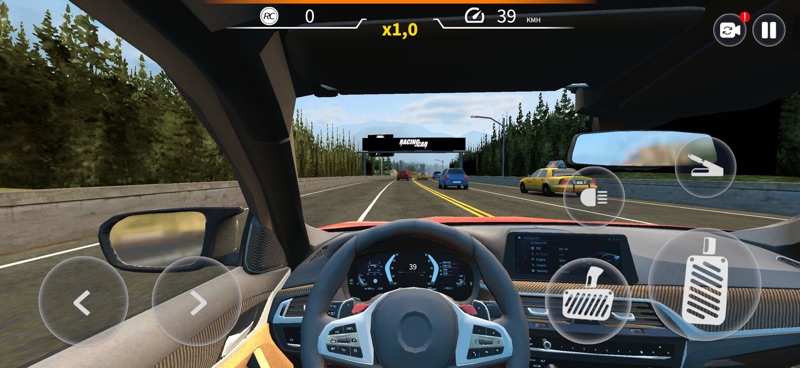 Racing in Car 2021 screenshot 2