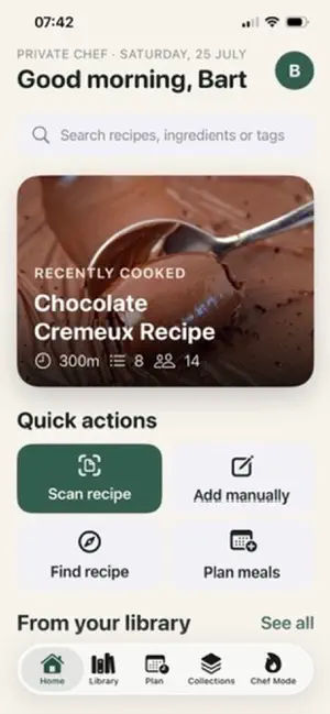 Chef Library screenshot 3
