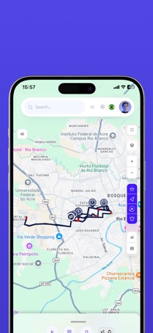 N-track iPhone screenshot