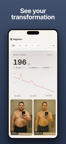 Regimen: Peptide Tracker Screenshot 8 of 10