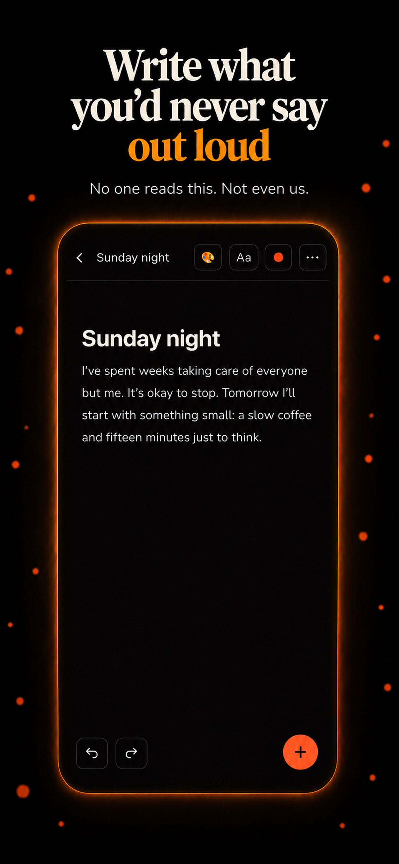 Screenshot 1 of Snug: Private Notes