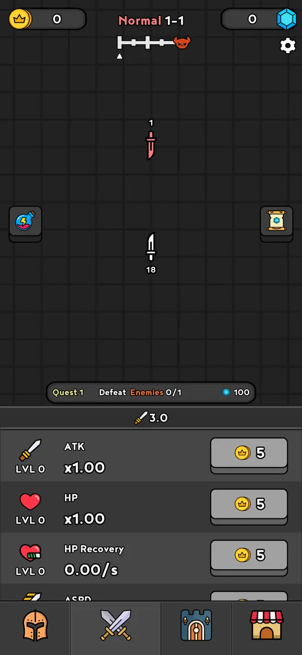 Paper War Hack screenshot 1 - iOS game interface