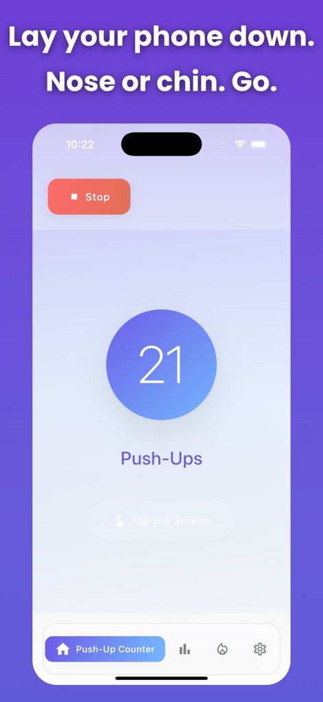 Push-up Counter: Daily Reps - Health & Fitness App | MWM