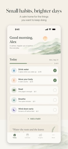 Habitue - Easy Habit Tracking Screenshot 1 of 6