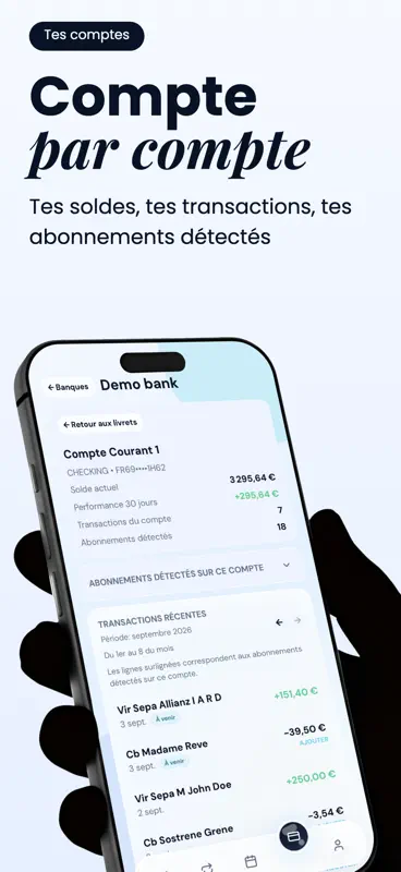 Finerz : gérer ses abonnements screenshot 7 of 7