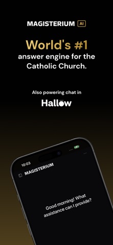 Magisterium AI Screenshot 1 of 7