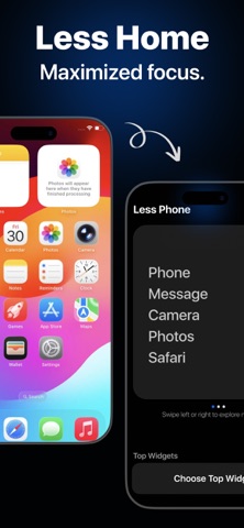 Minimalist Launcher: LessPhone Screenshot 2 of 9