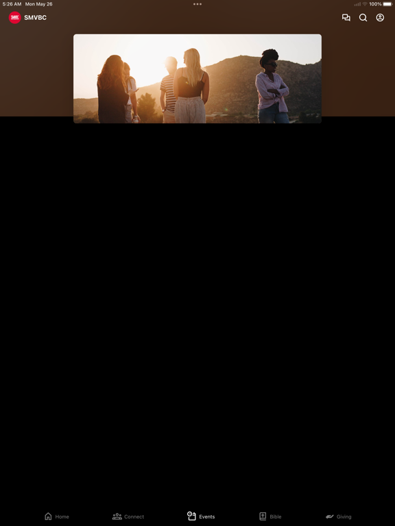 SMV Church iPad screenshot