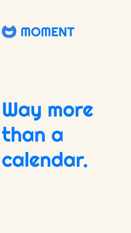 moment: work & life calendar