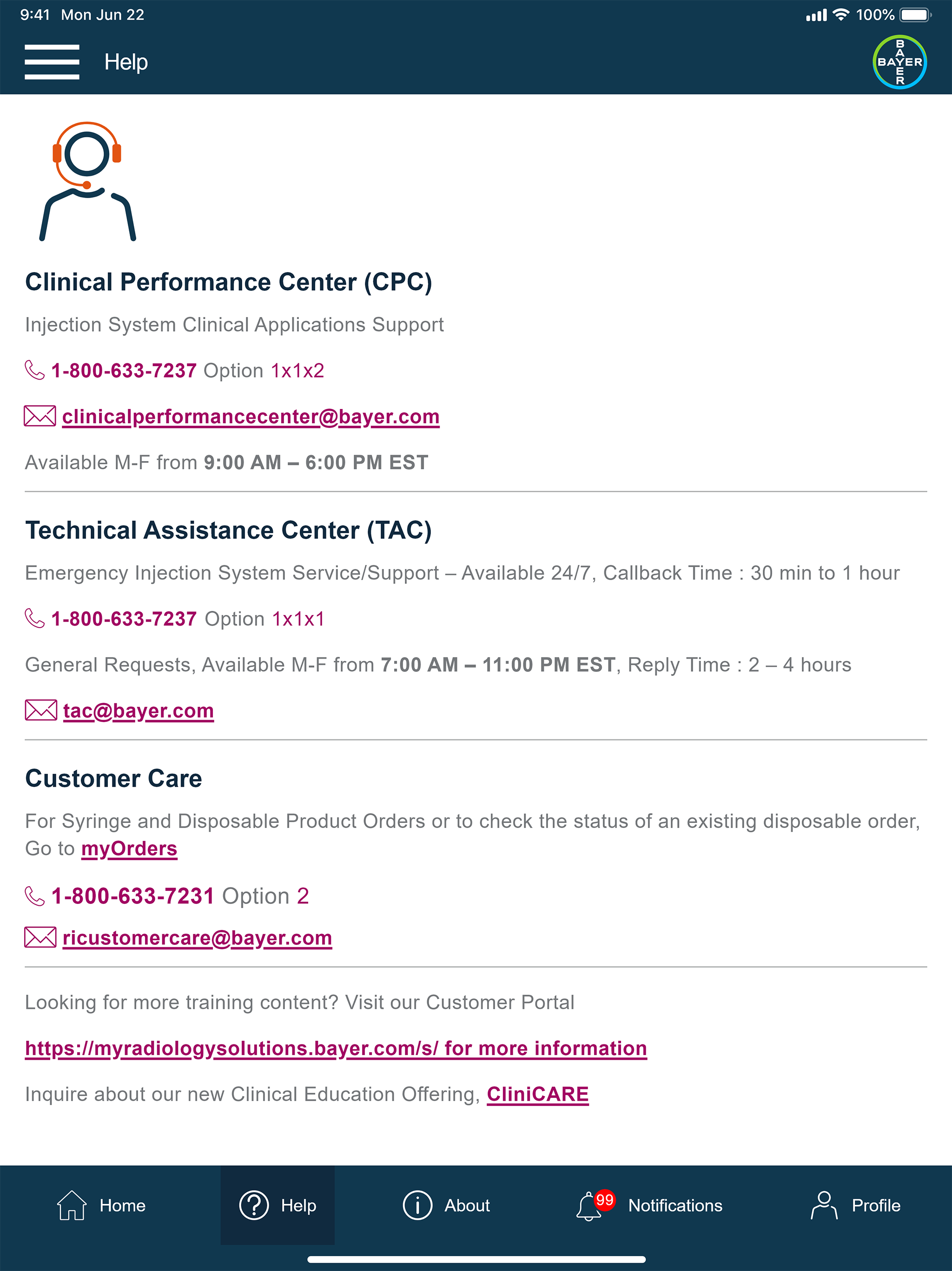 myClinicalSolutions screenshot 8