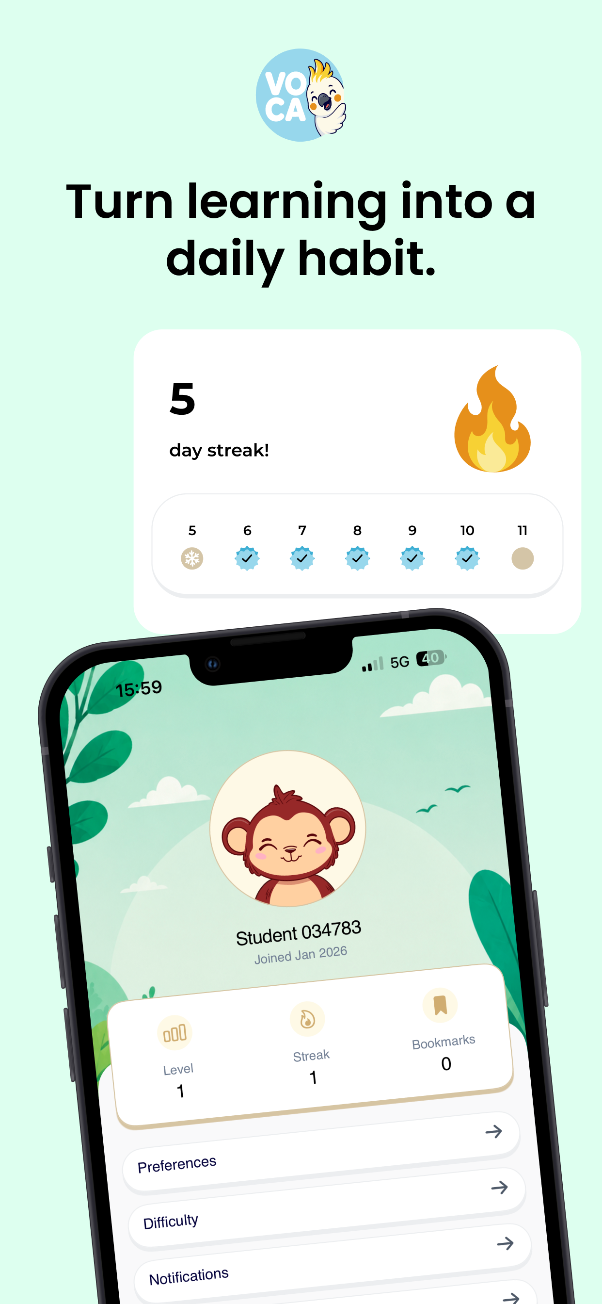 Voca - Daily Vocabulary screenshot 5