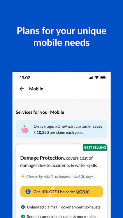 OneAssist: Protection+Warranty screenshot-3