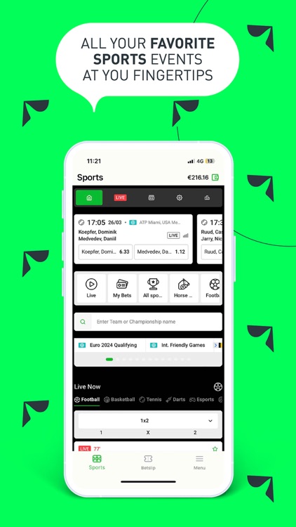 Golden Palace - Betting App