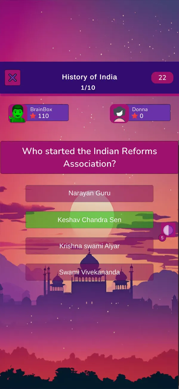 Screenshot #2 pour Indian Knowledge Quiz