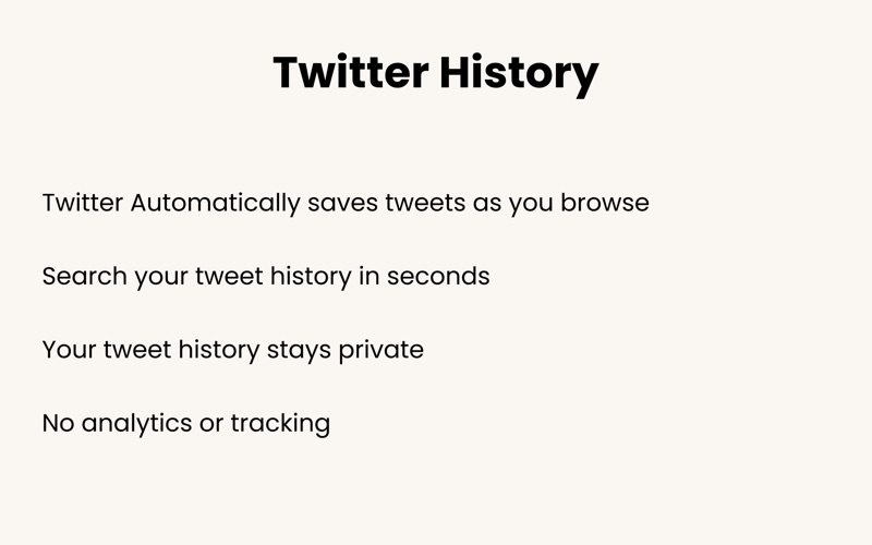 Log All Tweets for Twitter iPhone screenshot