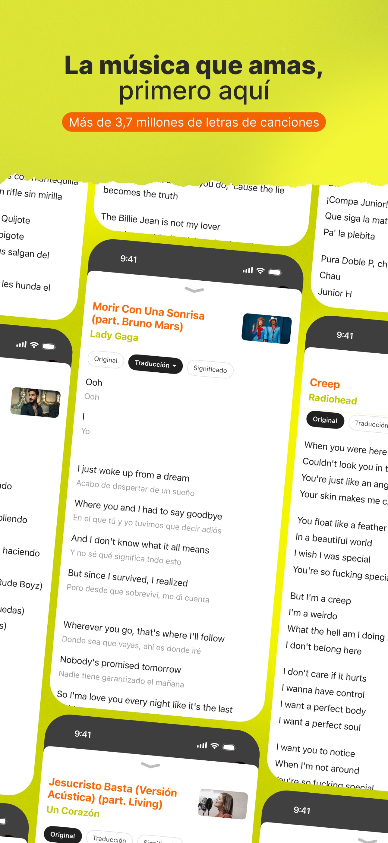 Screenshot 1 of Letras.com