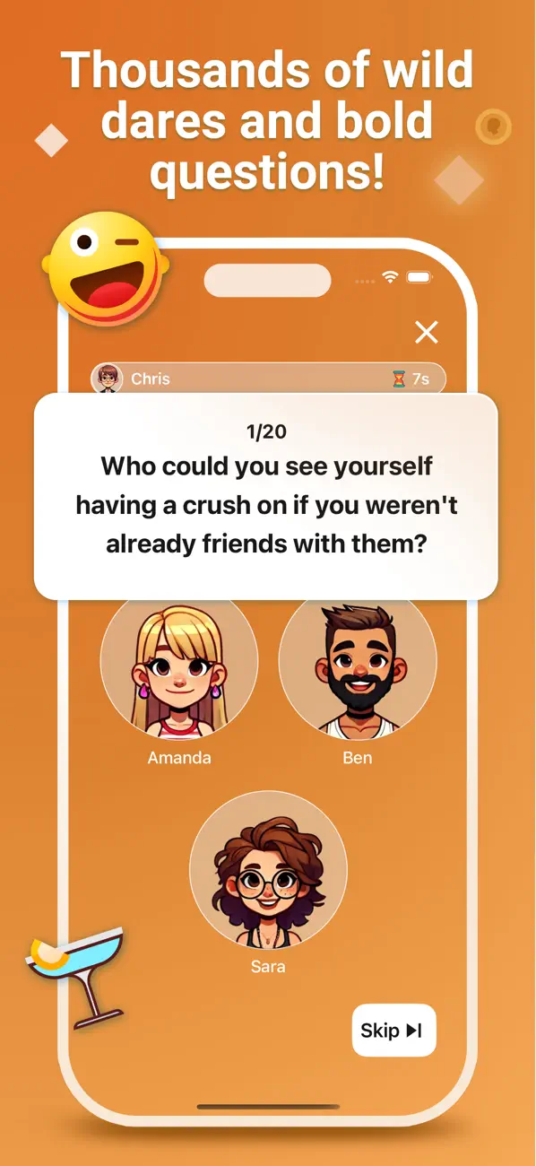 Screenshot #1 pour Paranoia - Play With Friends