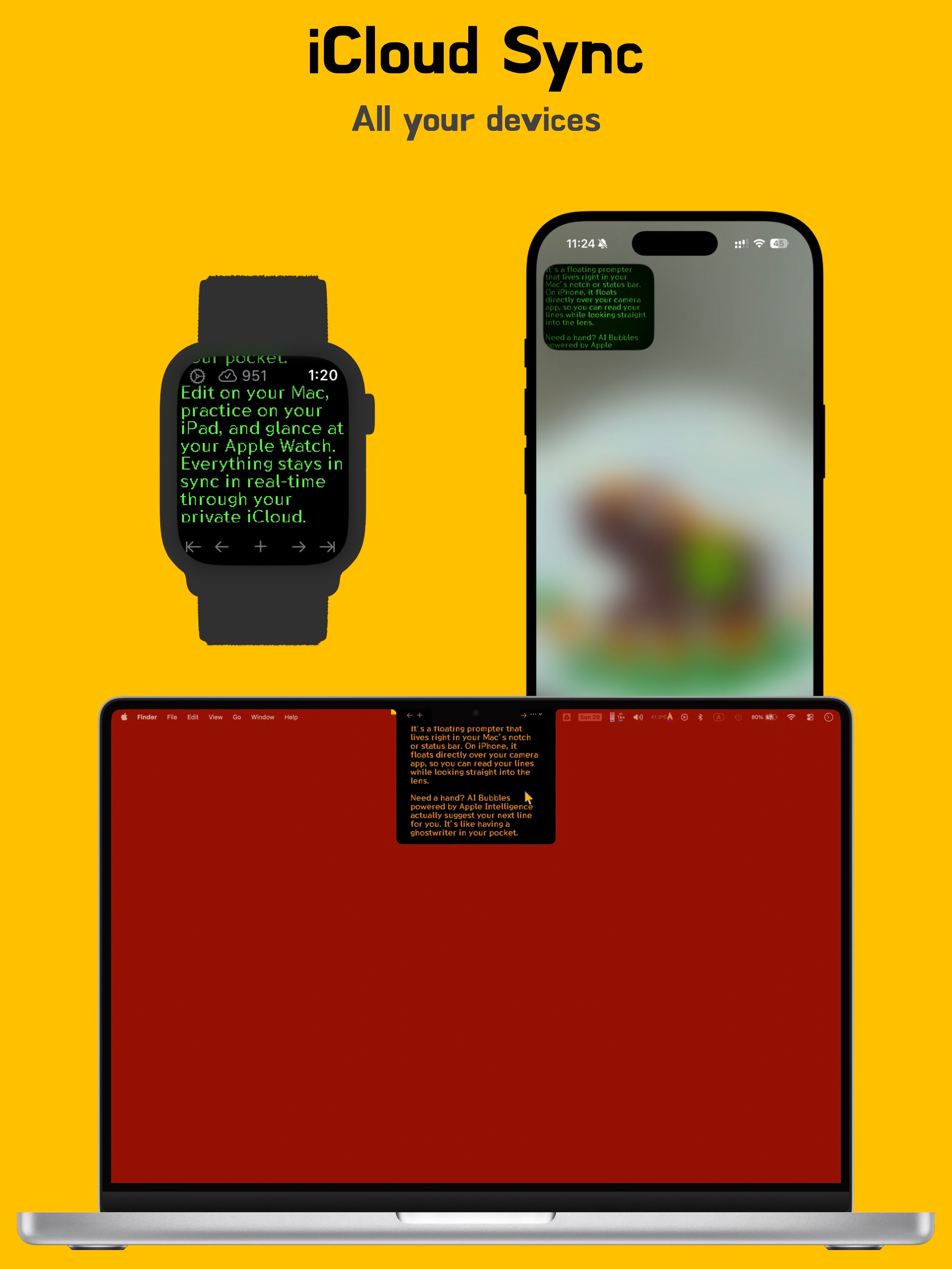 1secNote – Floating Prompter screenshot 10
