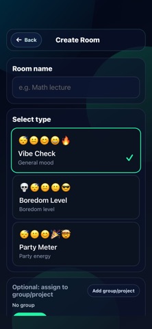 VibeCheck Live Polls Screenshot 1 of 3