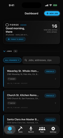 Forge: Contractor Estimates screenshot