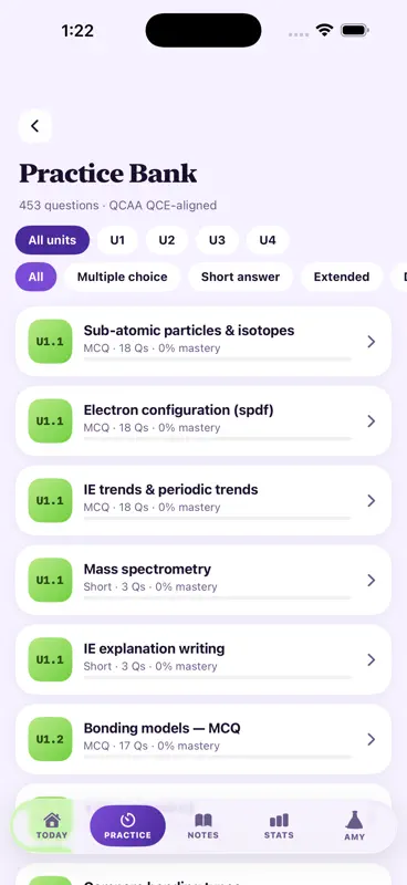 QCAA Study Chemistry screenshot 4 of 9