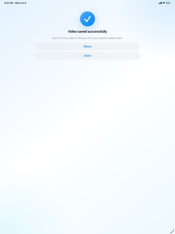 Video Speed Changer - Editor iPad screenshot