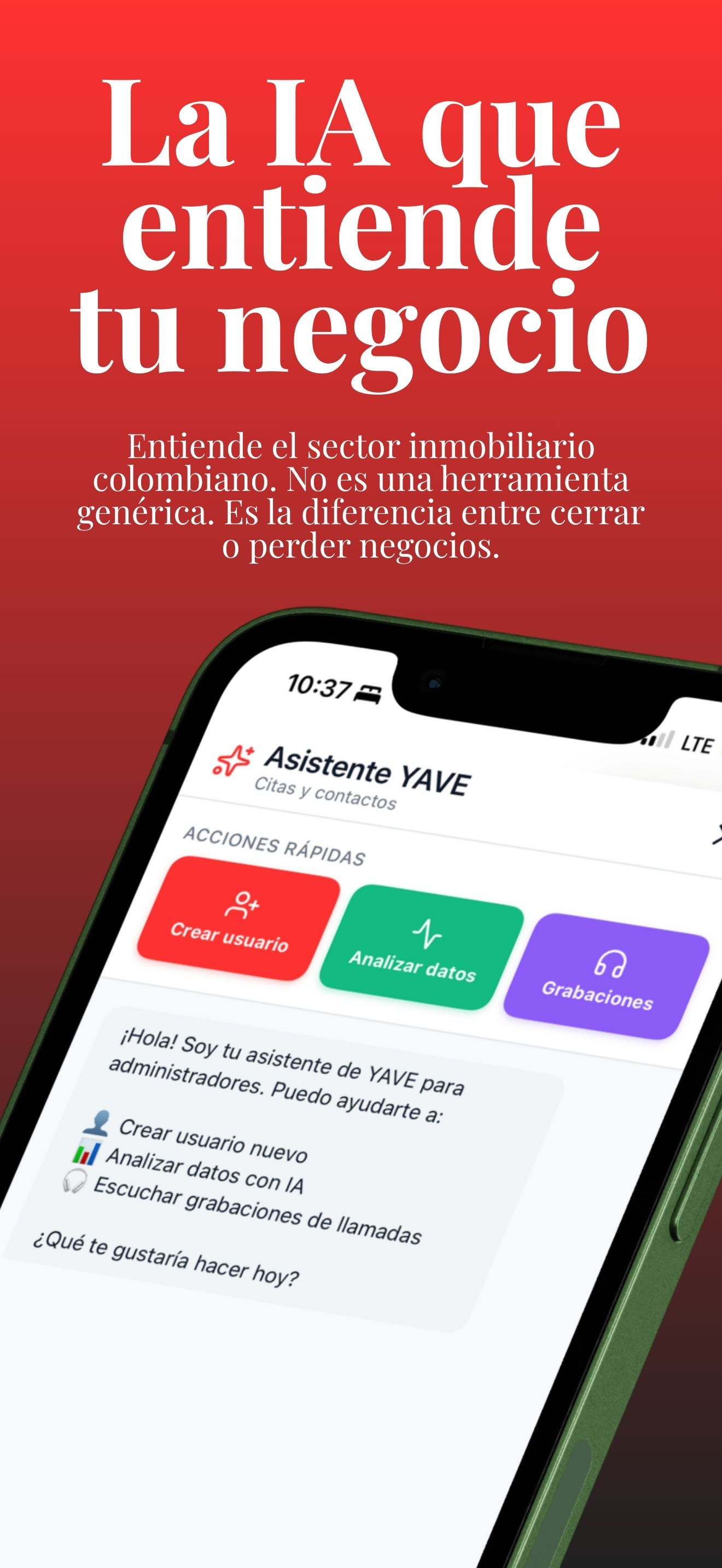 YAVE - CRM Inmobiliario IA screenshot 6