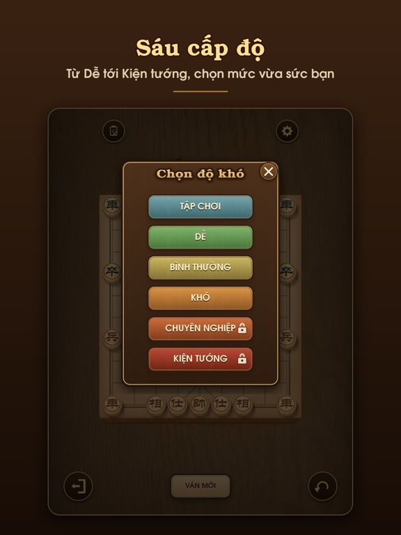Cờ Tướng - Cờ Thế, Cờ Úp iPad screenshot
