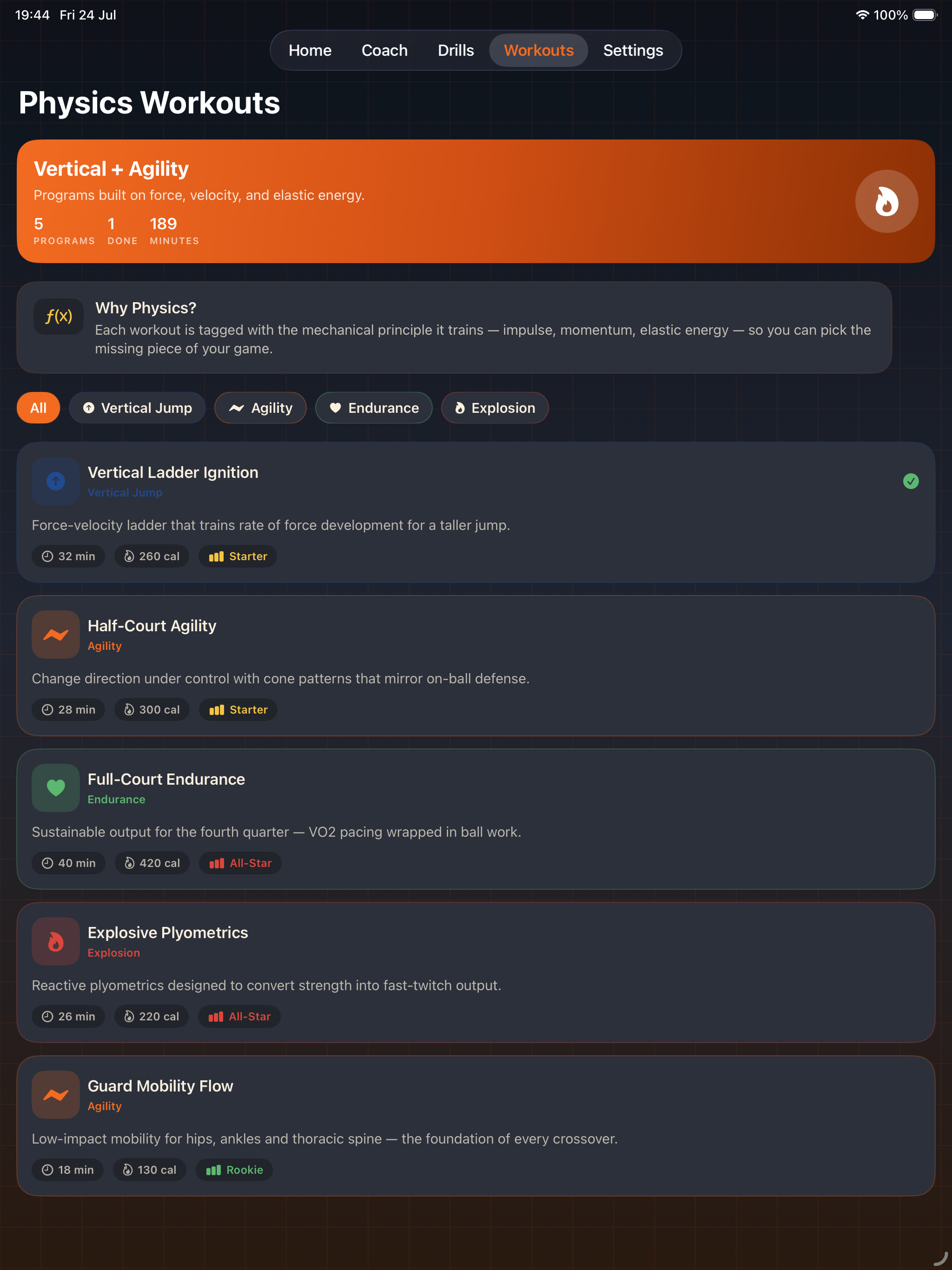 BallOne: Basketball Workout screenshot 9