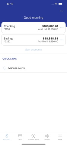 App screenshot