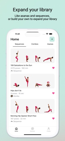 Sequence - Craft Yoga Flows Screenshot 6 of 7