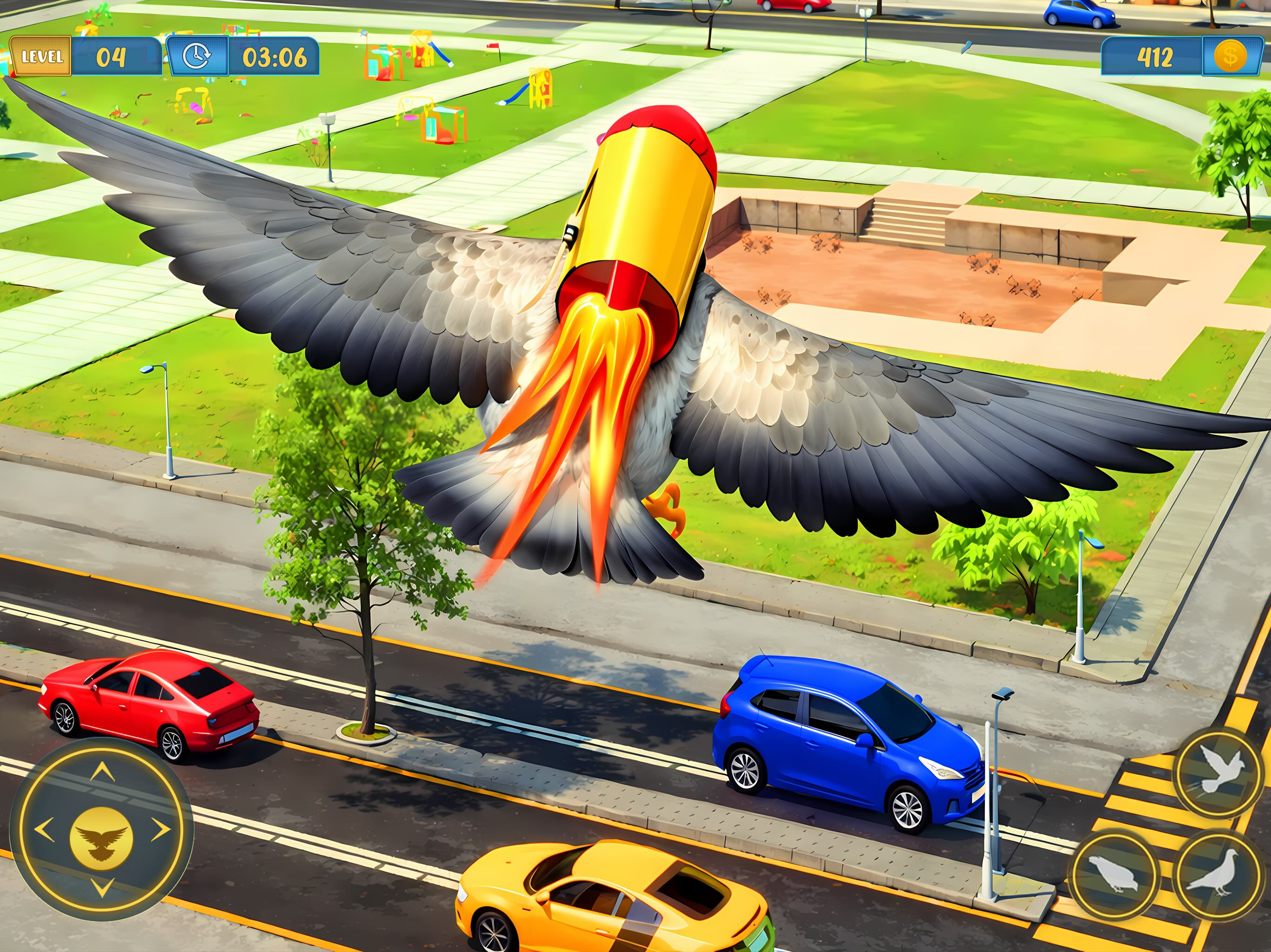 Pigeon Bird Flying Games 3D