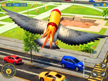 Pigeon Bird Flying Games 3D iPad screenshot