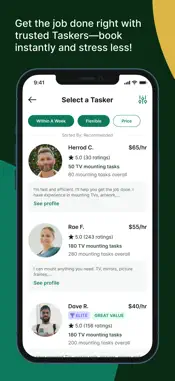 Taskrabbit - Handyman & more screenshot 3
