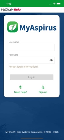 MyAspirus Screenshot 1 of 5