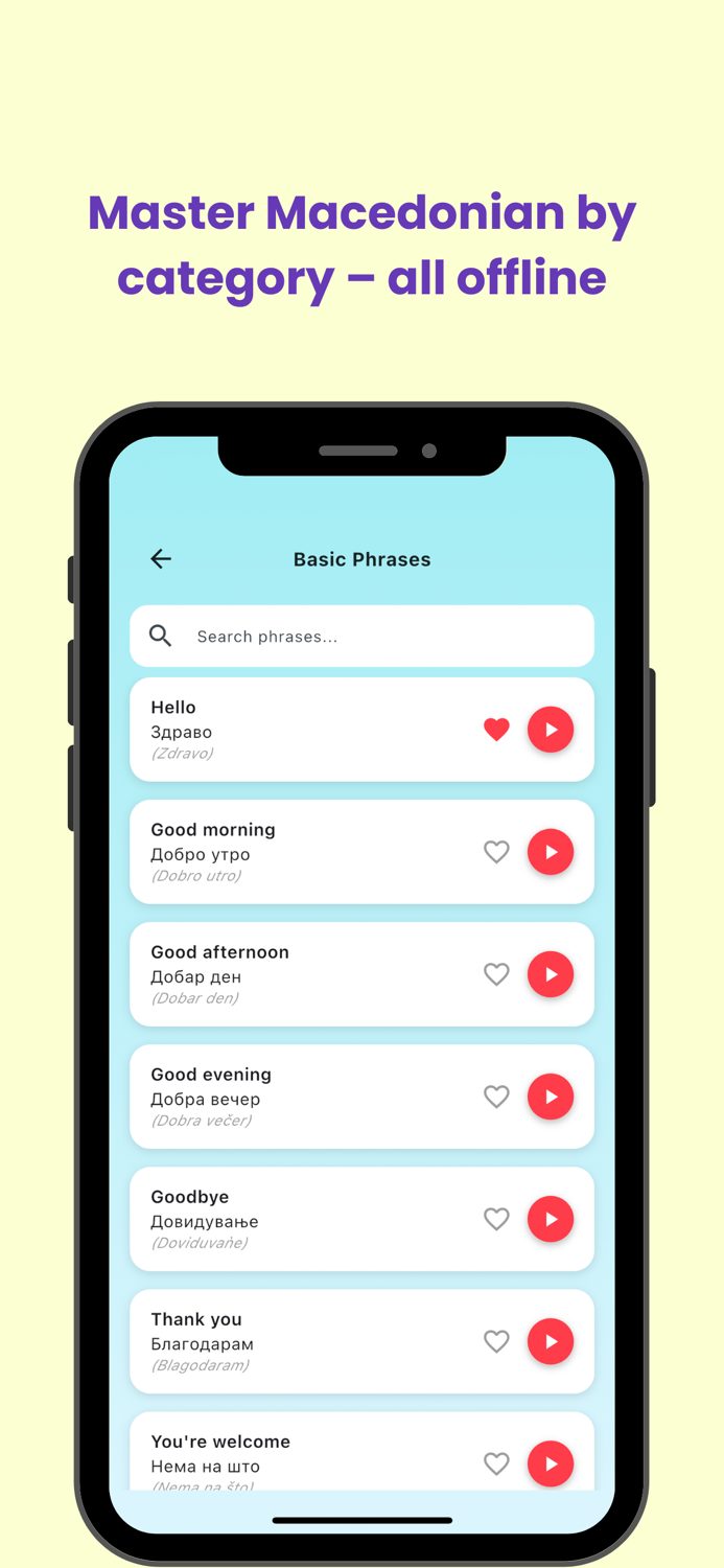 Macedonian Phrasebook