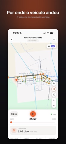 Rastreamento Hybrid iPhone screenshot 8