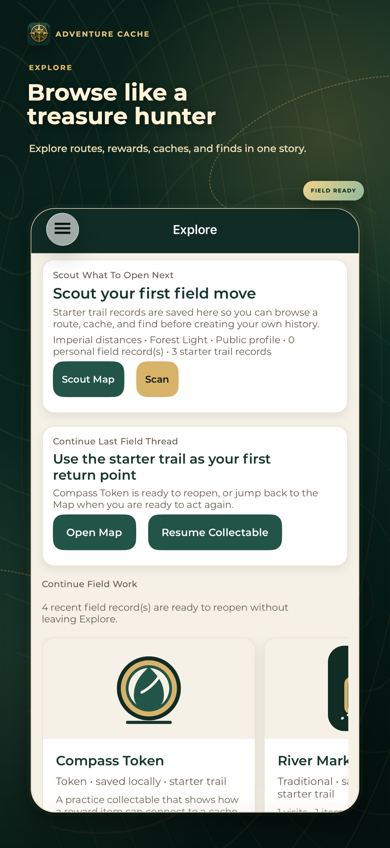 Adventure Cache screenshot 3
