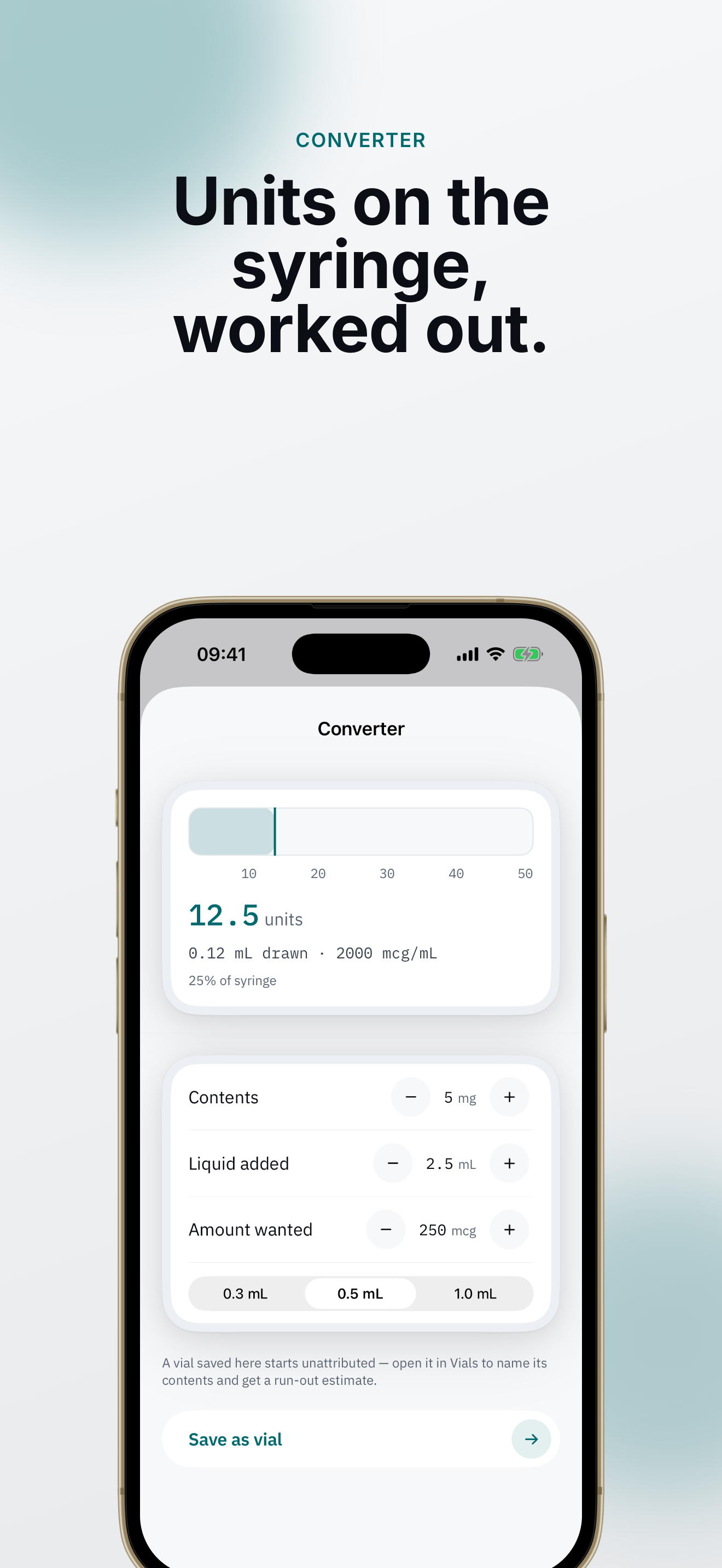 Peptra: Peptide Dose Tracker screenshot 2