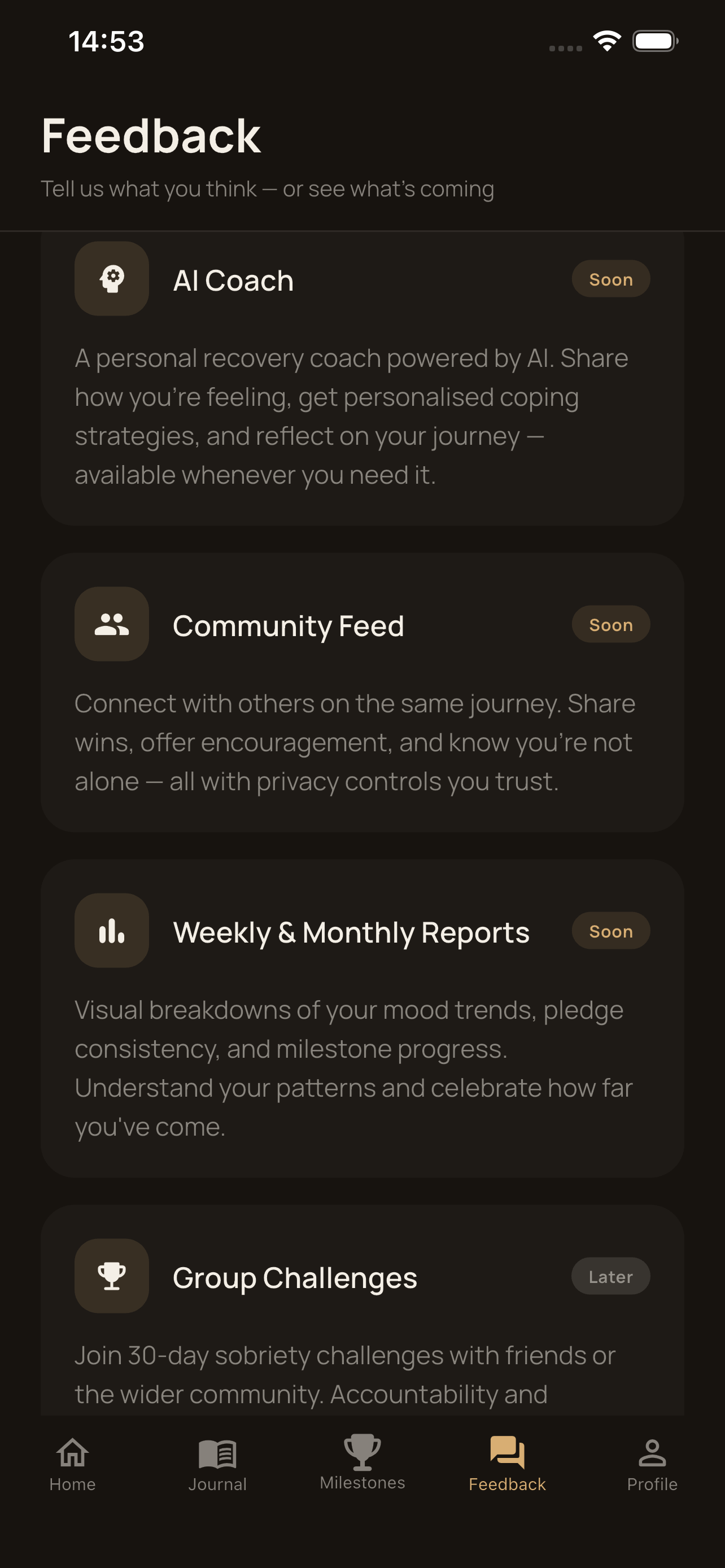 SoberStreak: Sobriety Tracker screenshot 8