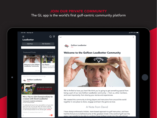 Screenshot #4 pour Golfzon Leadbetter