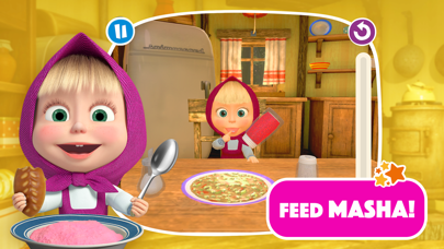 Masha and the Bear: Cooking 3D Screenshot