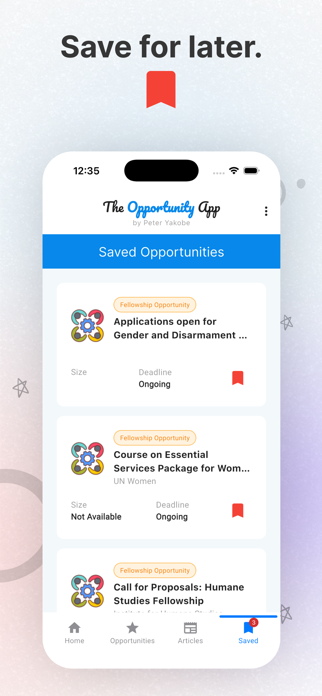 The Opportunity App Screenshot 3 of 9