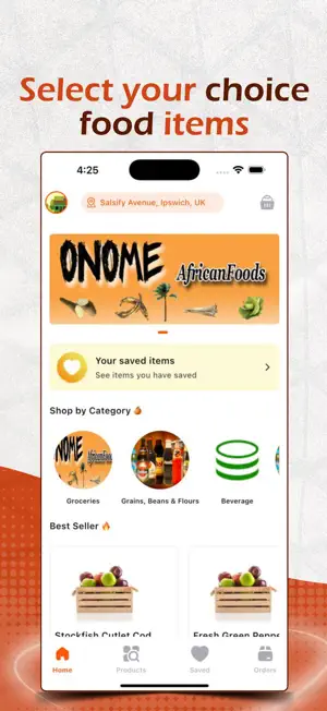 Onome foods screenshot 3